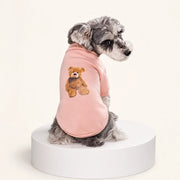 Small Dog Sweater with Bear Pattern - cozy warmth for small breeds - vivaessencepet