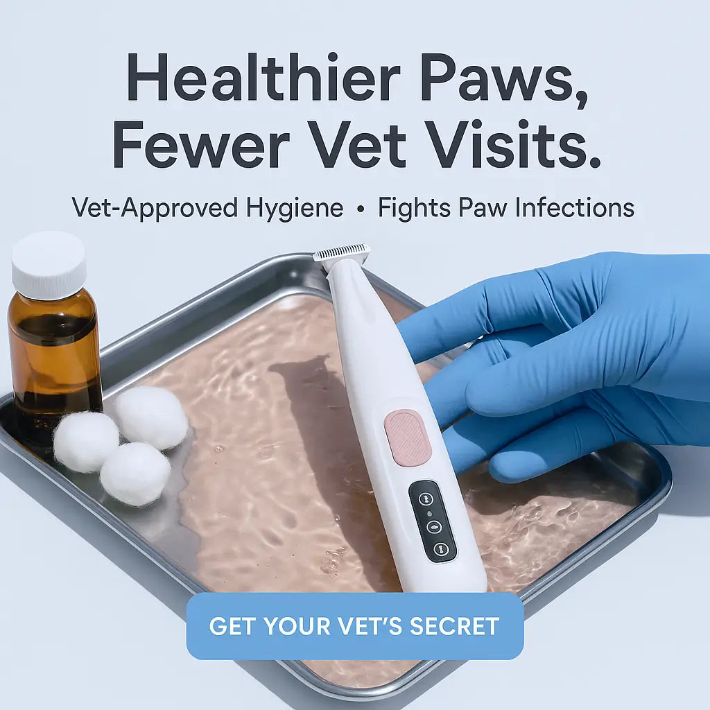 HydroGuard Waterproof Paw Groomer with LED Precision - -Viva Essence Pet