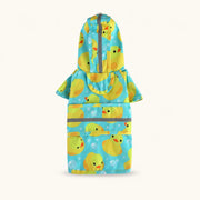 Manteau costume de canard jaune pour chien offrant une protection imperméable complète aux chiots de petite à moyenne taille - vivaessencepet