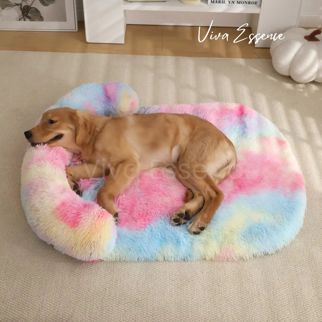 Couchage orthopédique Snugglesoft apaisant pour animaux - Viva Essence Pet