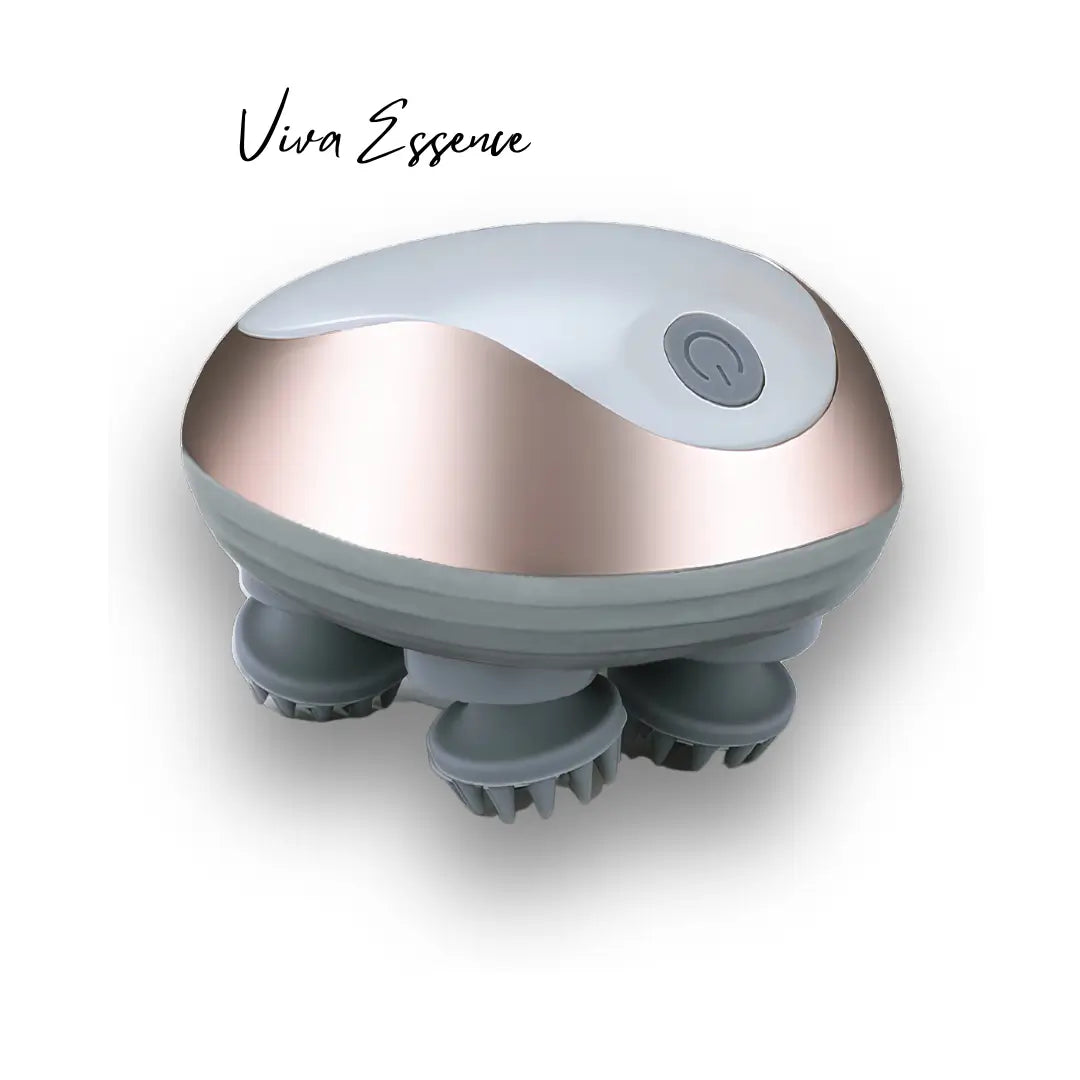 Viva Pet Spa: Handheld Calming Massager - Rose Gold -Viva Essence Pet