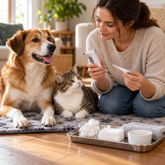 Comment prendre la température de son animal à la maison en toute sécurité