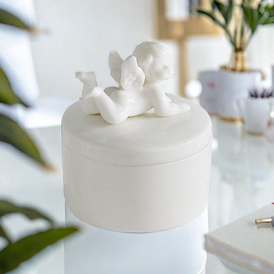 The Story of Little Angel Aromatherapy Soy Candles: Handcrafted Harmony in Ceramic-Viva Essence