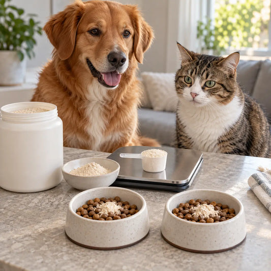 Come calcolare in sicurezza il dosaggio degli integratori per animali domestici
