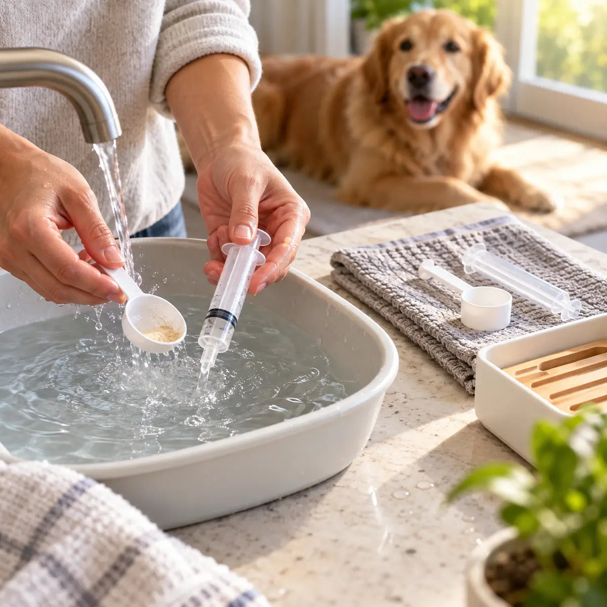Comment nettoyer les outils de dosage des compléments alimentaires pour animaux en toute sécurité