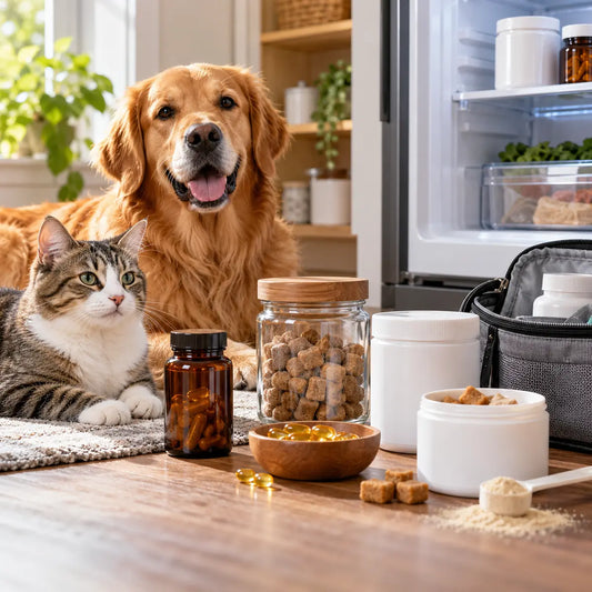 Come conservare gli integratori per animali per mantenerne l’efficacia