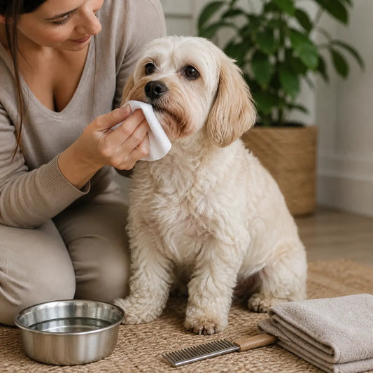 How to Remove Dog Beard Stains Safely: A Care Guide