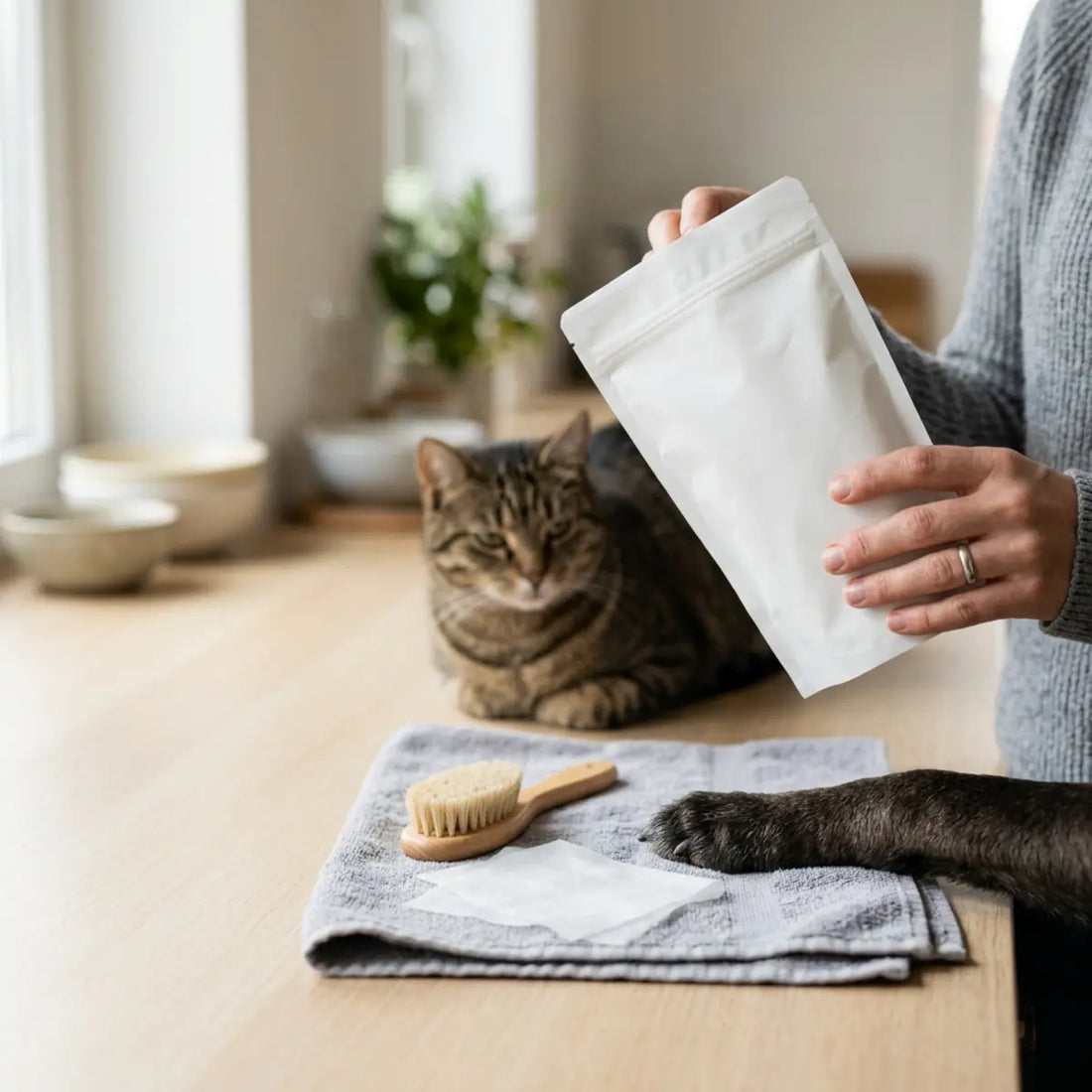 Nous avons analysé les étiquettes des lingettes pour animaux afin d’évaluer leur innocuité au quotidien