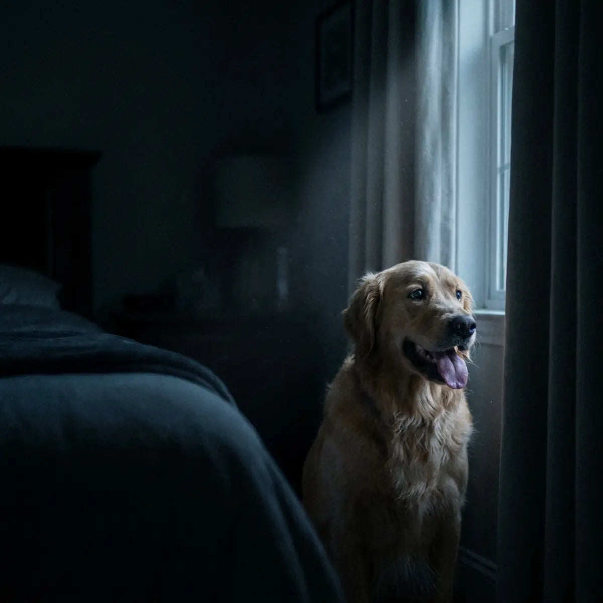 Porque é que os cães ofegam à noite: causas e soluções