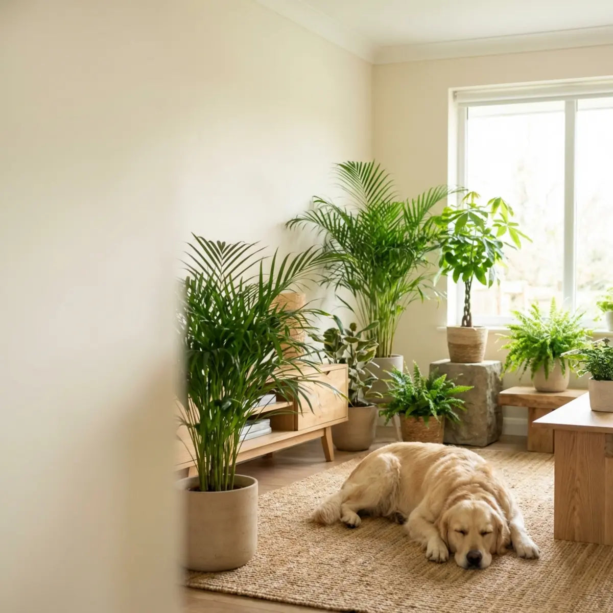 Design biofílico para animais de estimação: crie um refúgio doméstico calmante e não tóxico