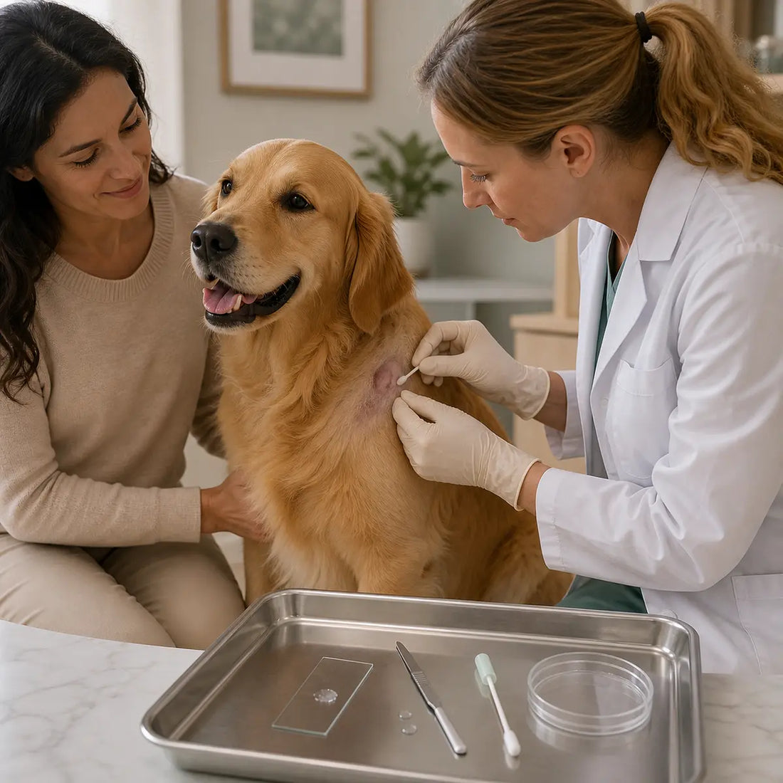 Dog Skin Tests: Cytology, Scrapings, and Cultures