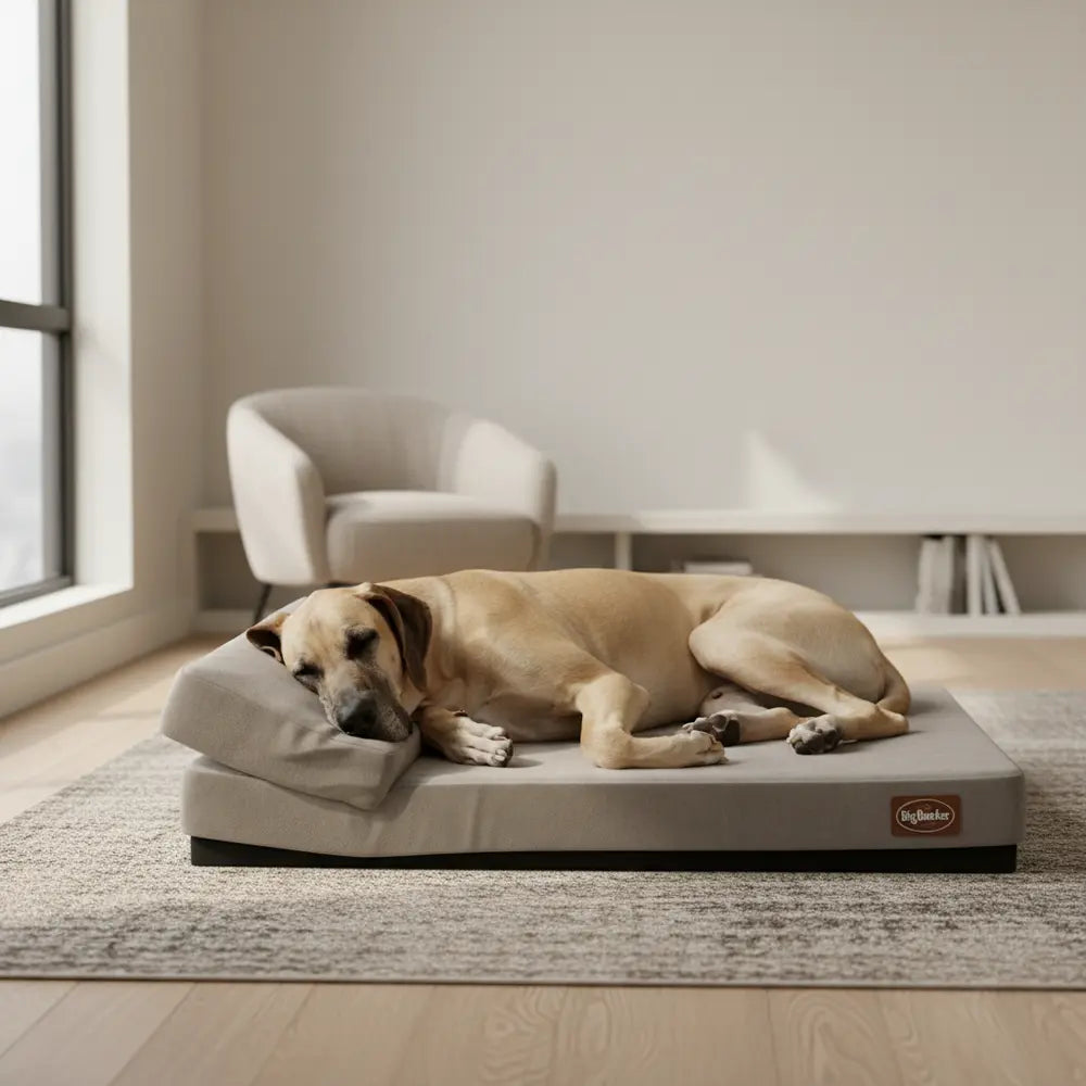 Análise da Cama para Cães Big Barker: Vale a Pena para Raças Gigantes?-Viva Essence Pet