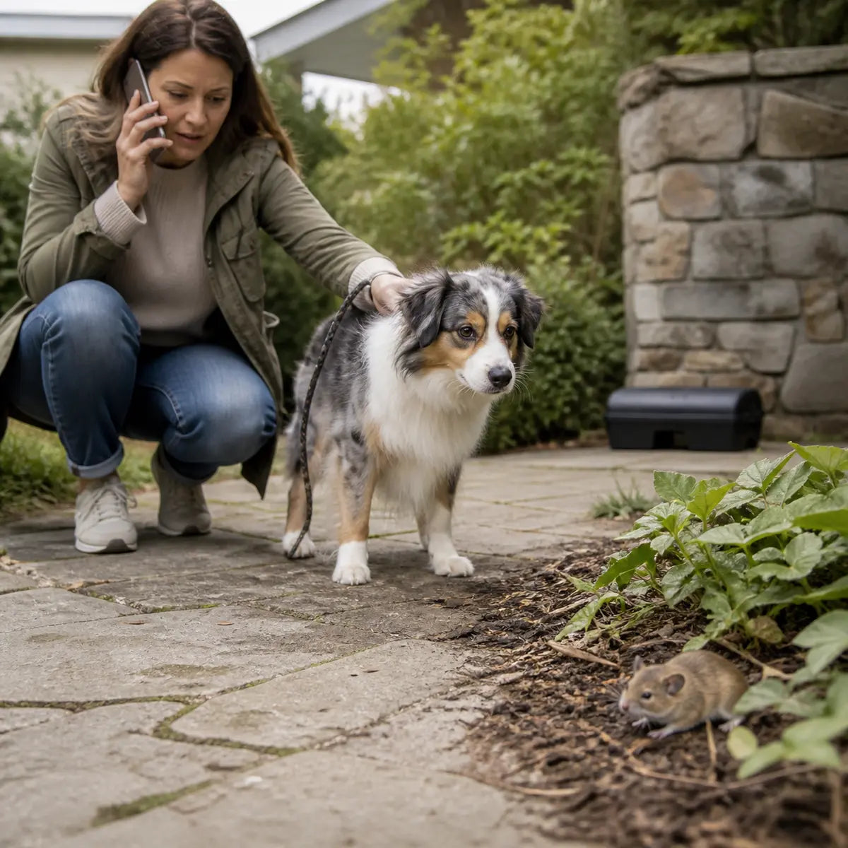 犬はネズミを食べても大丈夫？殺鼠剤と動物病院に連絡する目安