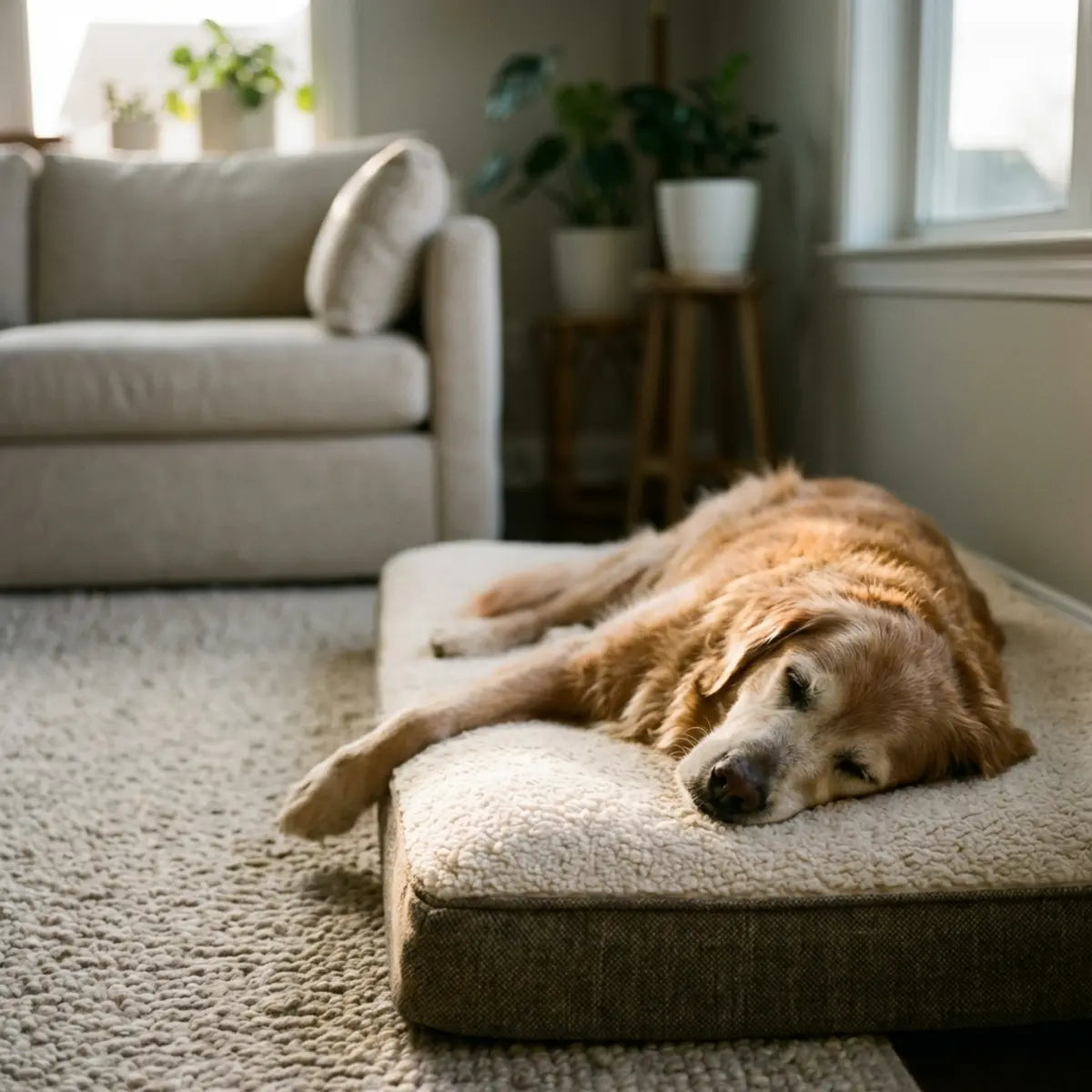 Cama de água vs. espuma viscoelástica para cães: guia de conforto apoiado por veterinários