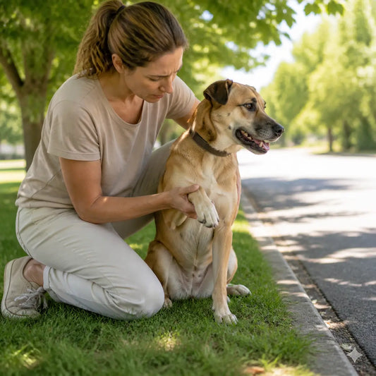 Dog Paw Burns: Signs, First Aid, and When to Call a Vet