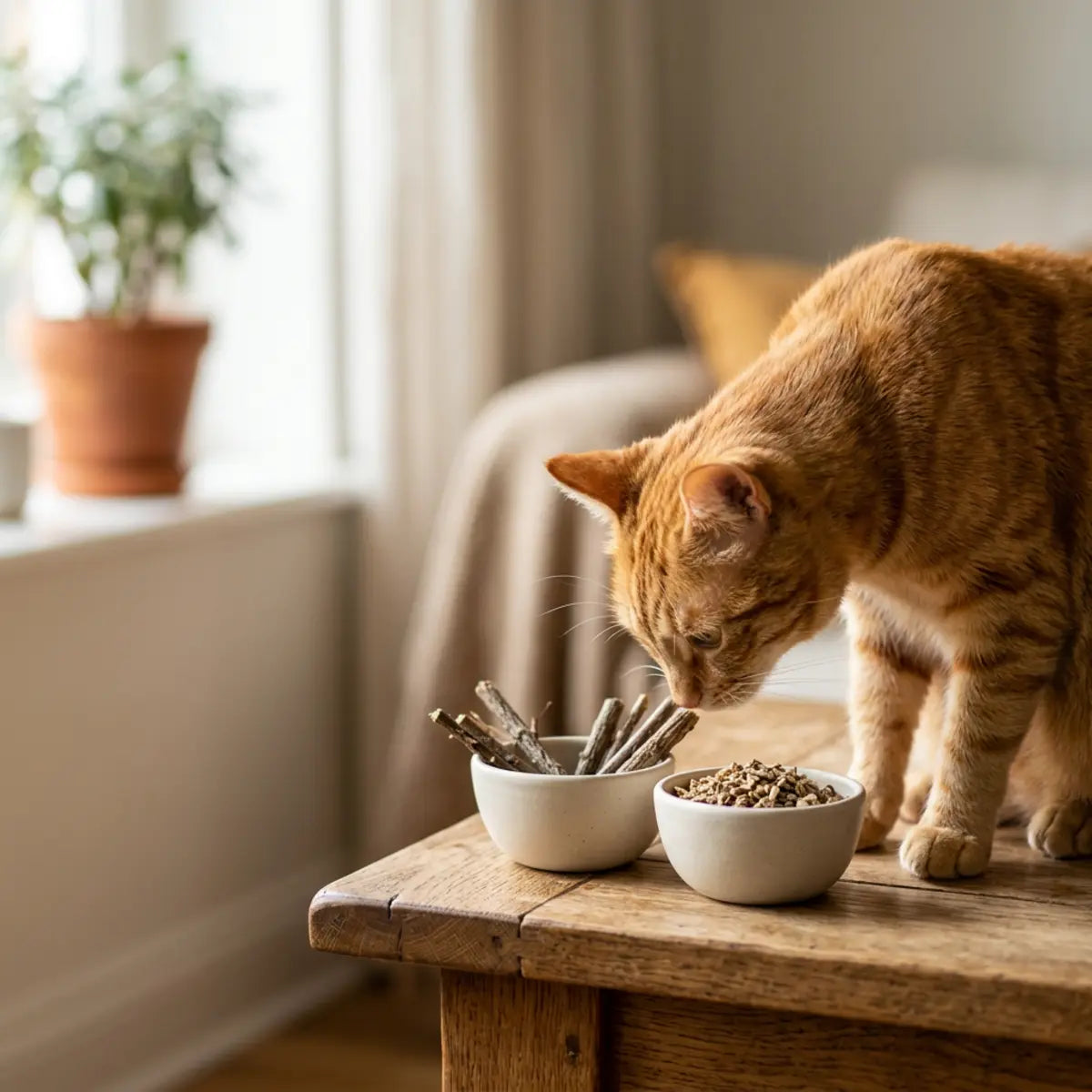 Nous avons testé des alternatives à l’herbe à chat : matatabi ou valériane ?