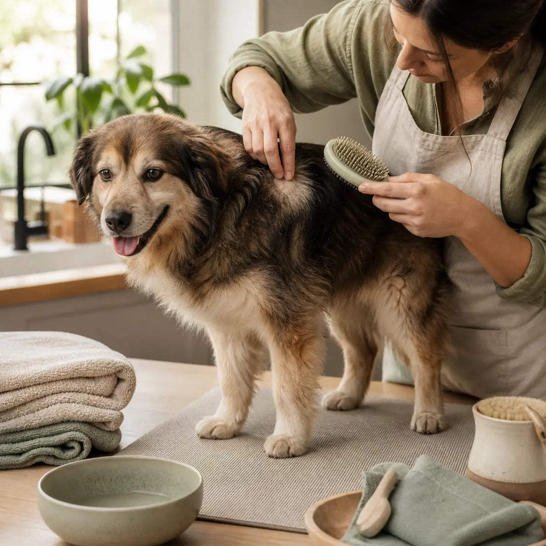 How to Groom a Dog With Sebaceous Adenitis Without Worsening Scale or Hair Loss