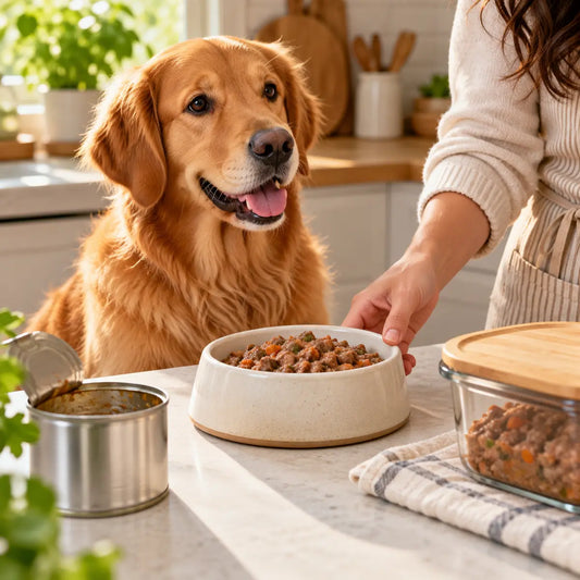 Quanto tempo pode ficar a comida húmida para cães fora do frigorífico? Guia de segurança