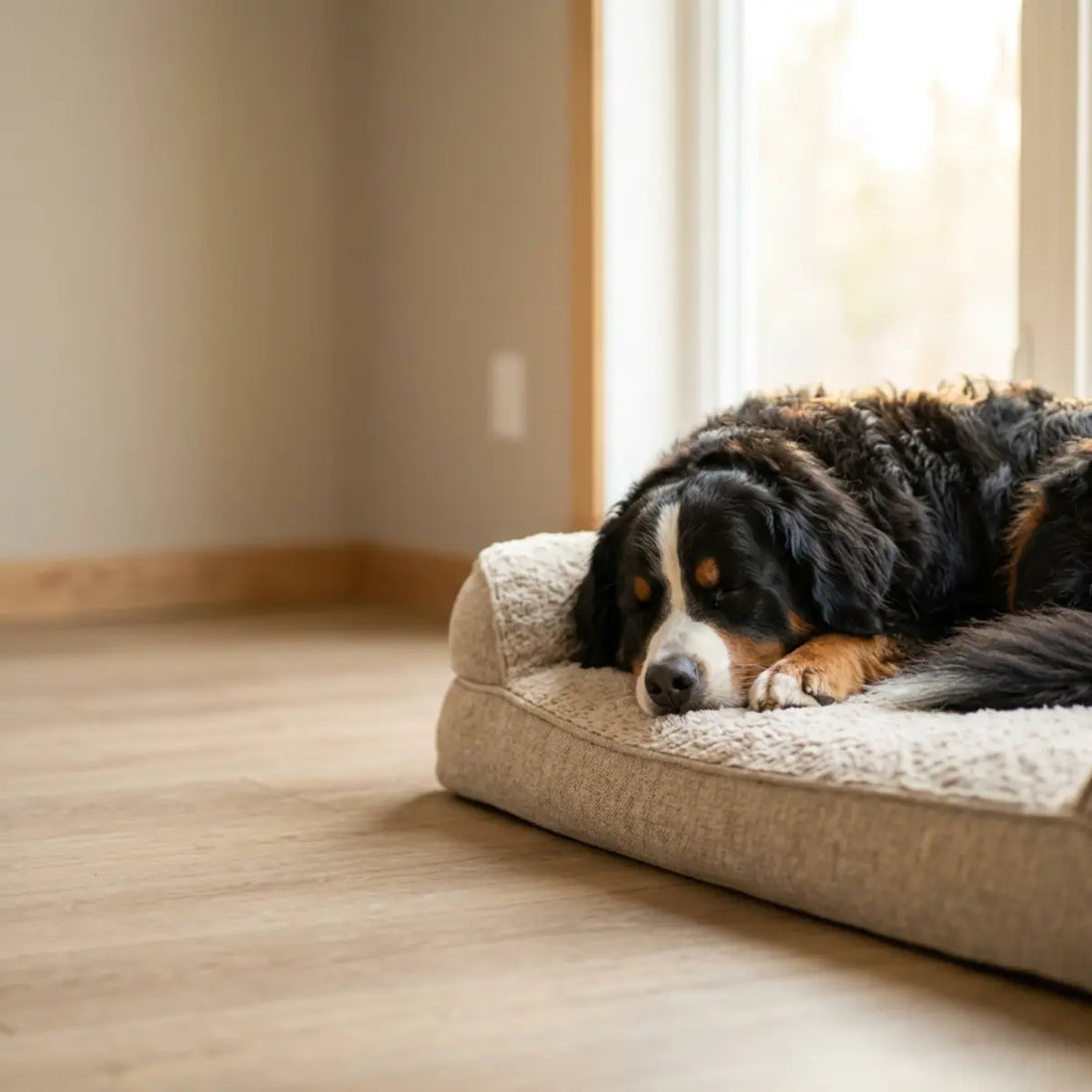 Teste a comparar cama de água, tapete refrescante e cama ortopédica para cães