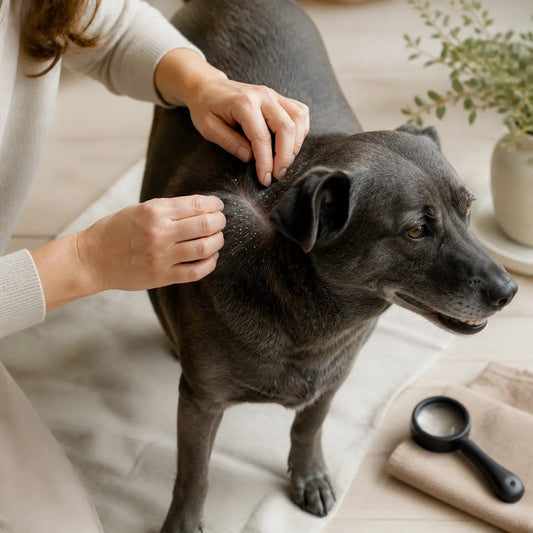 Dog Dandruff vs. Dry Skin vs. Walking Dandruff