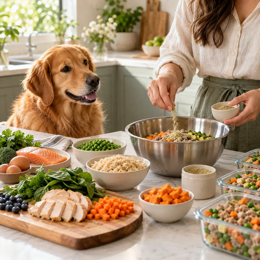 Comment préparer en toute sécurité une alimentation maison équilibrée pour son chien