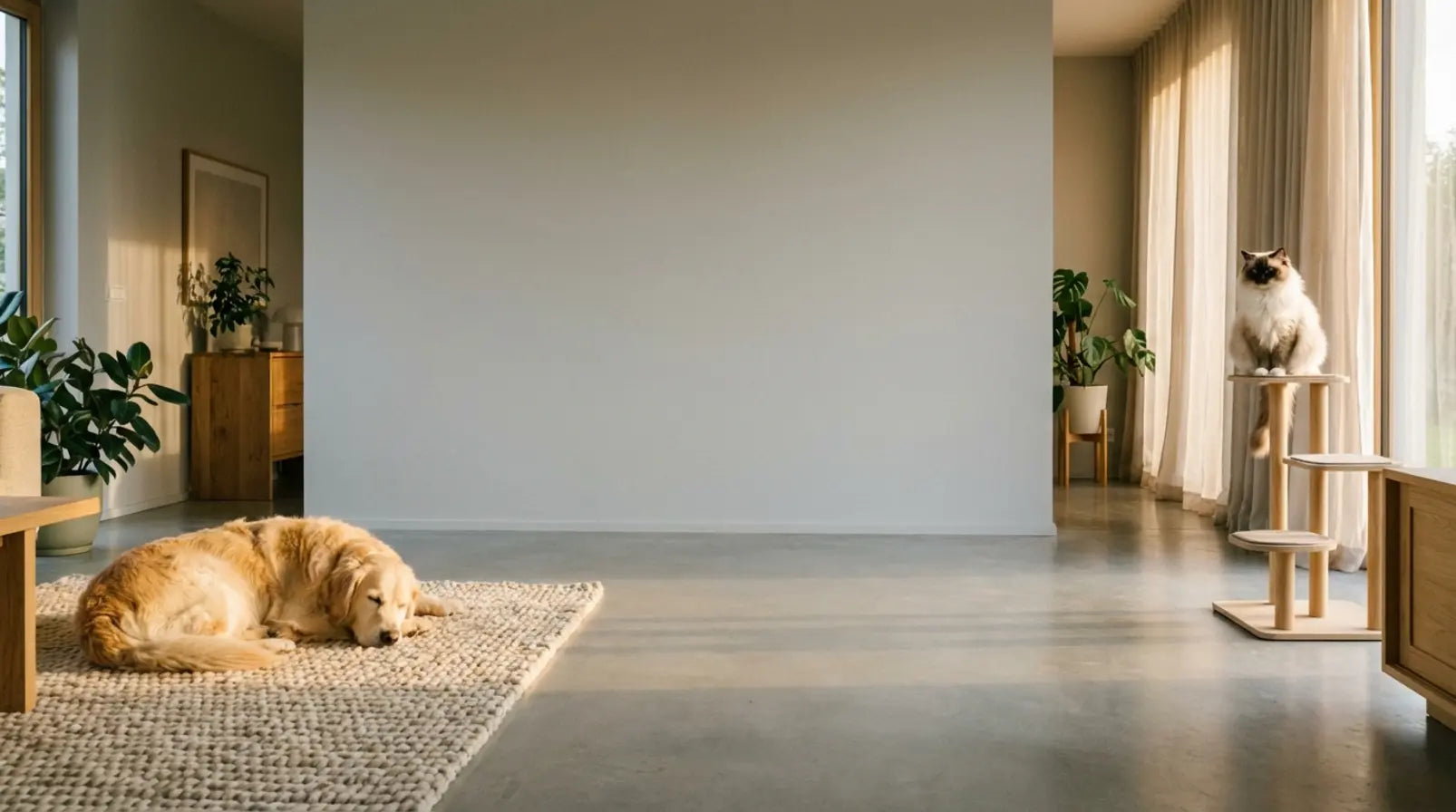 Een multi-dierenparadijs ontwerpen: hoe slimme ruimtelijke planning stress bij huisdieren vermindert en harmonie bevordert