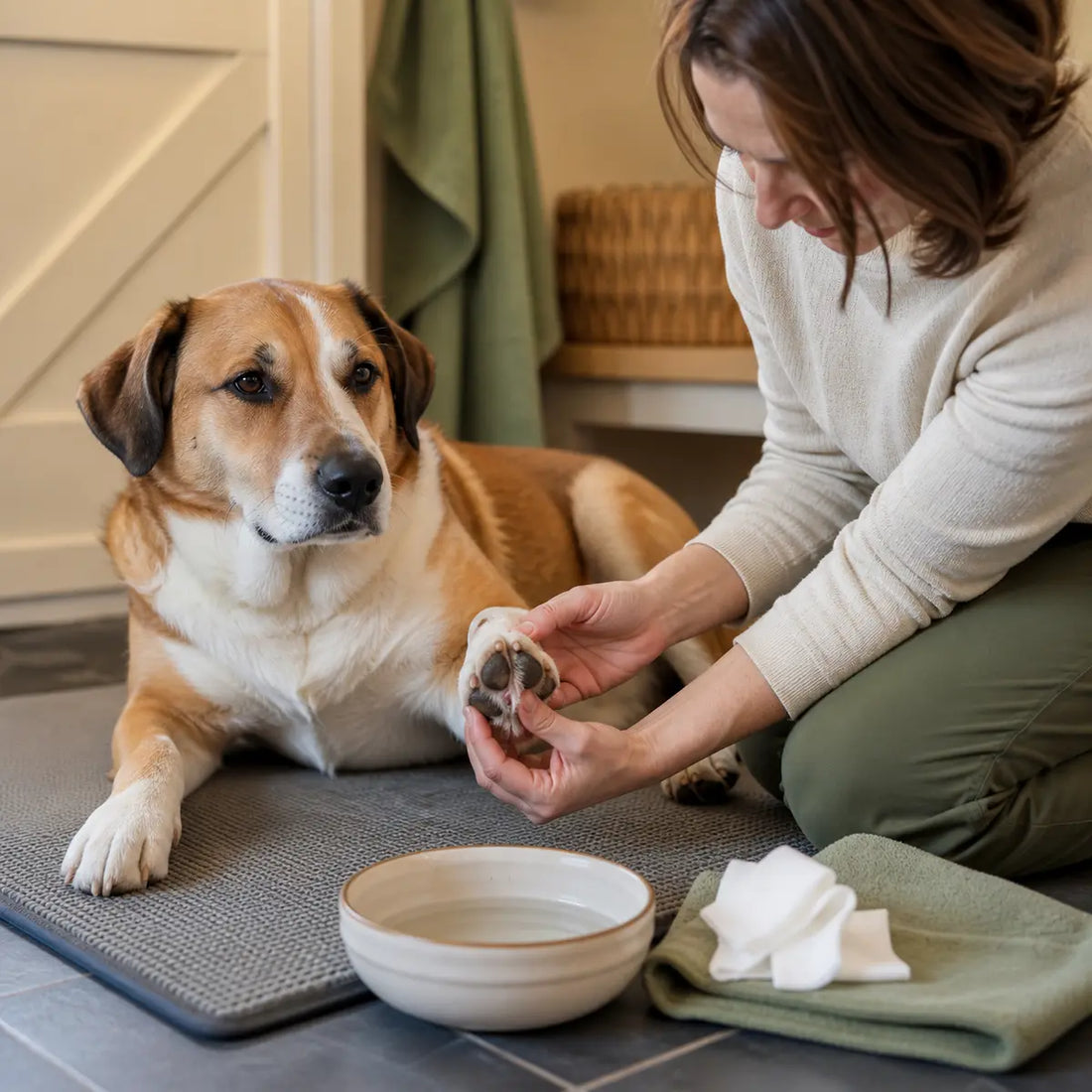 How to Clean Dog Interdigital Cysts Safely