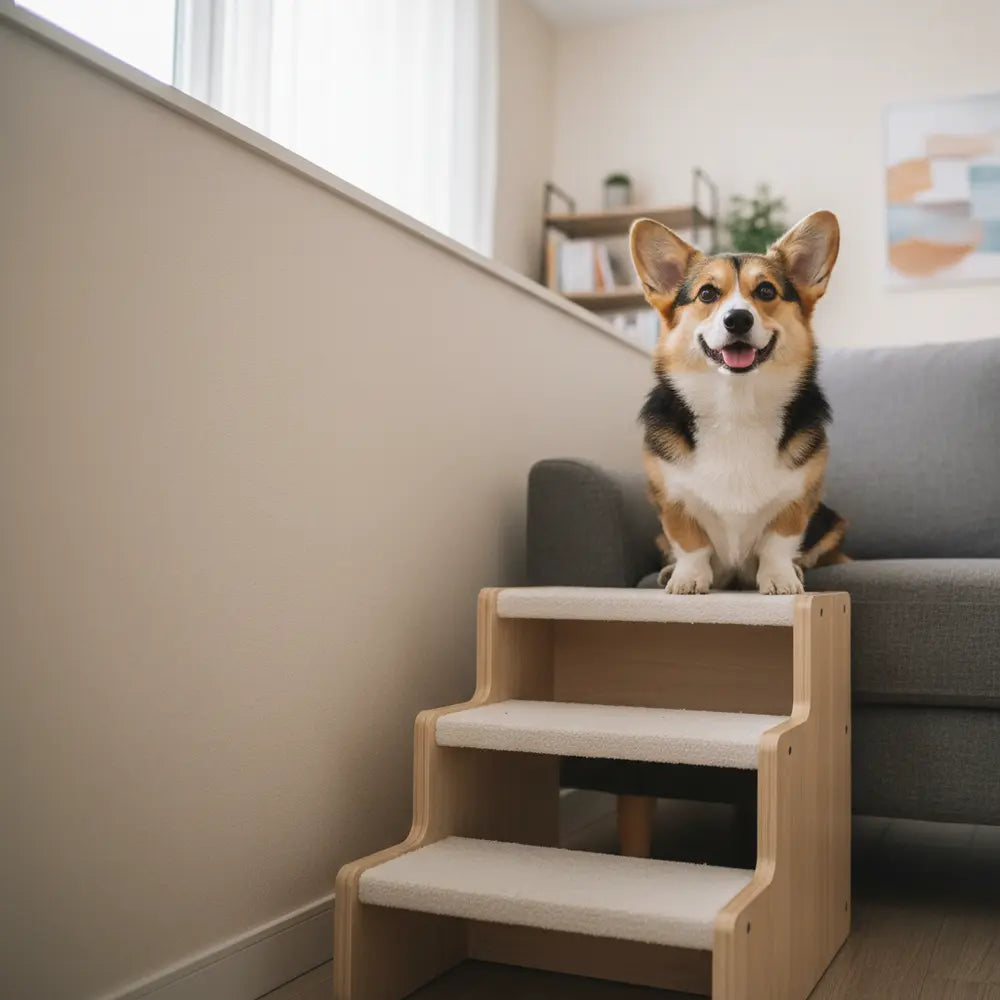 Come insegnare al tuo cane a usare le scale in sicurezza