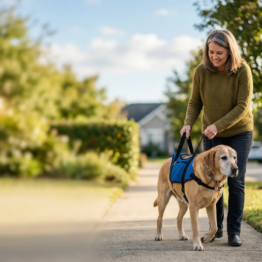 We Tested Dog Slings vs Harnesses for Hind Leg Weakness