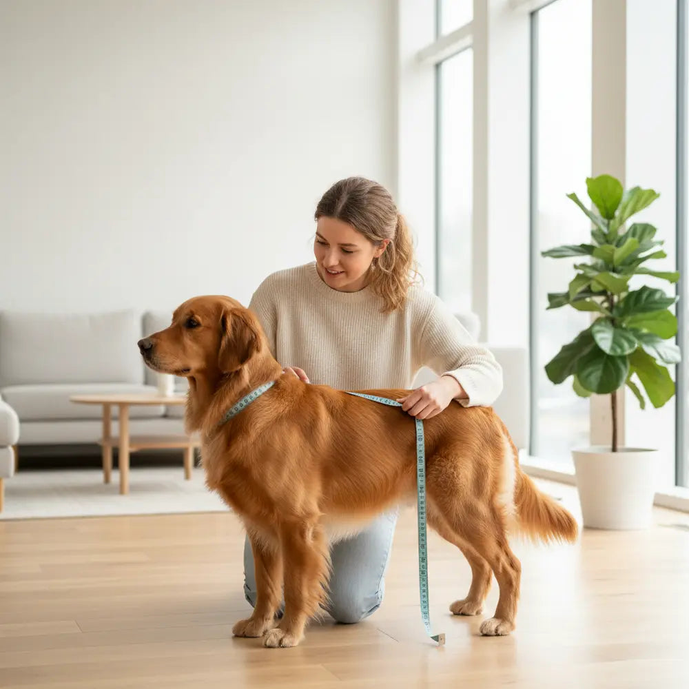 Como medir um cão para uma capa: guia passo a passo-Viva Essence Pet