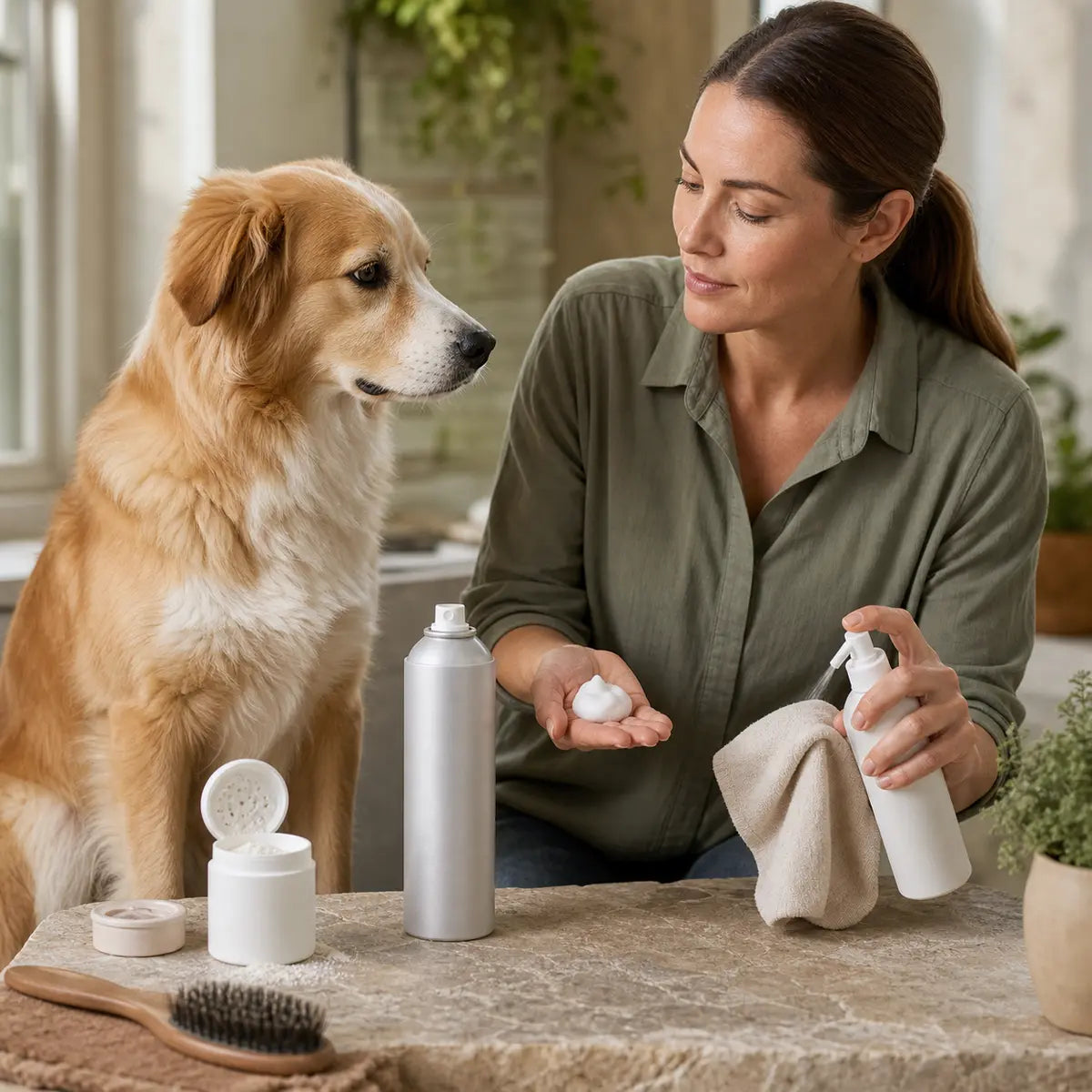 Is Dry Shampoo Safe for Dogs? 4 Formats Compared