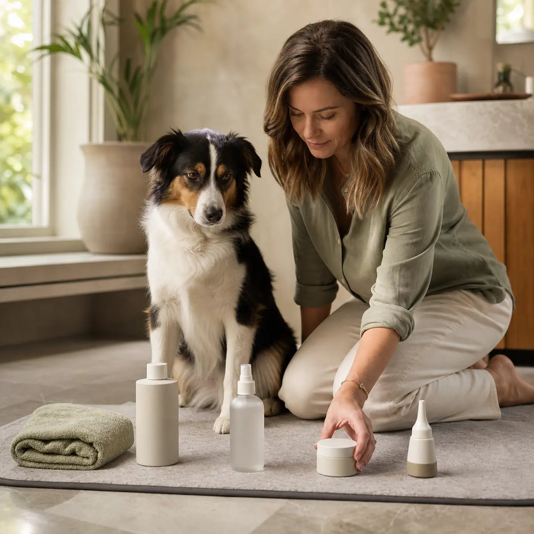 Kann man Hautpflegeprodukte für Hunde kombinieren? Die sichere Reihenfolge