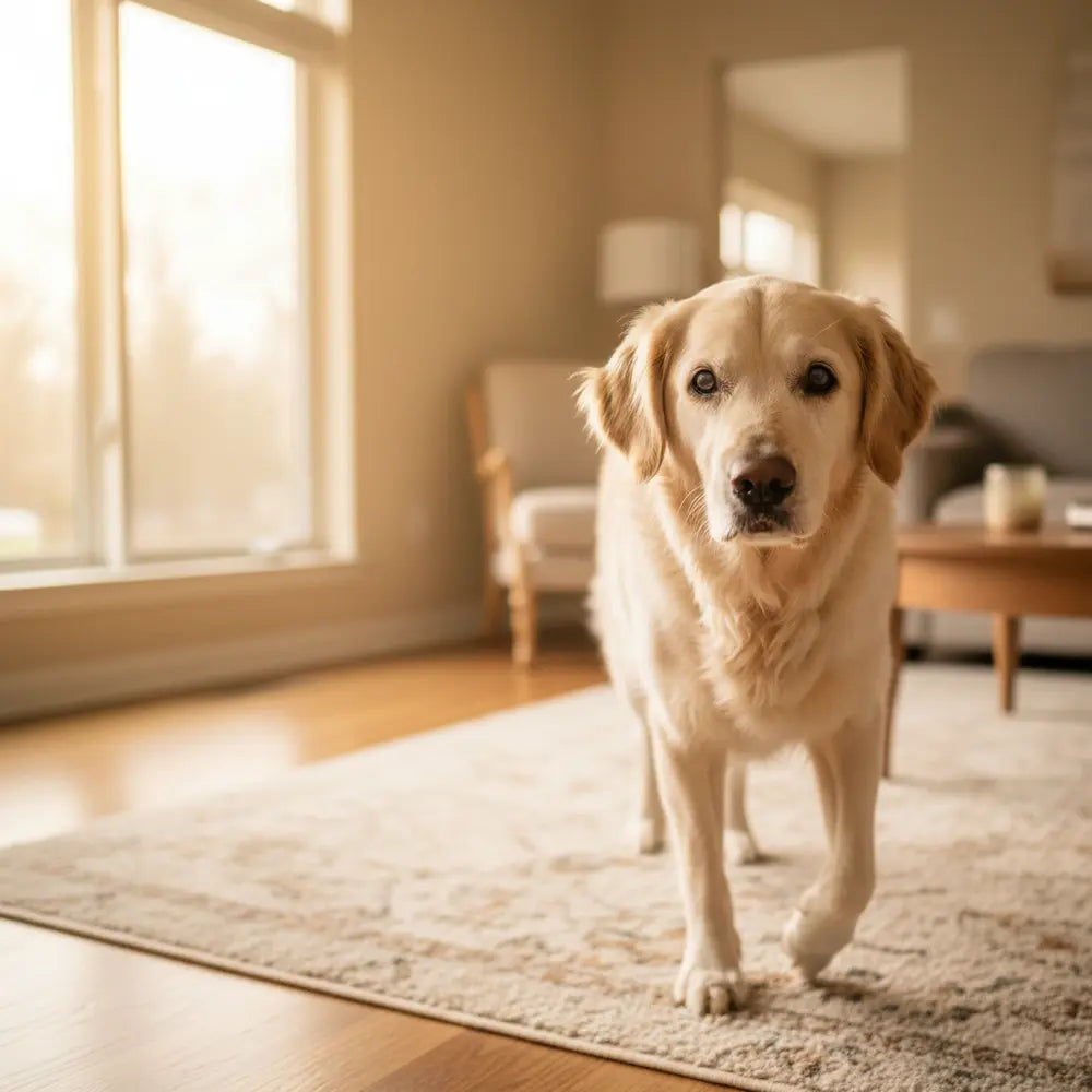 Come rendere la tua casa sicura per un cane cieco-Viva Essence Pet