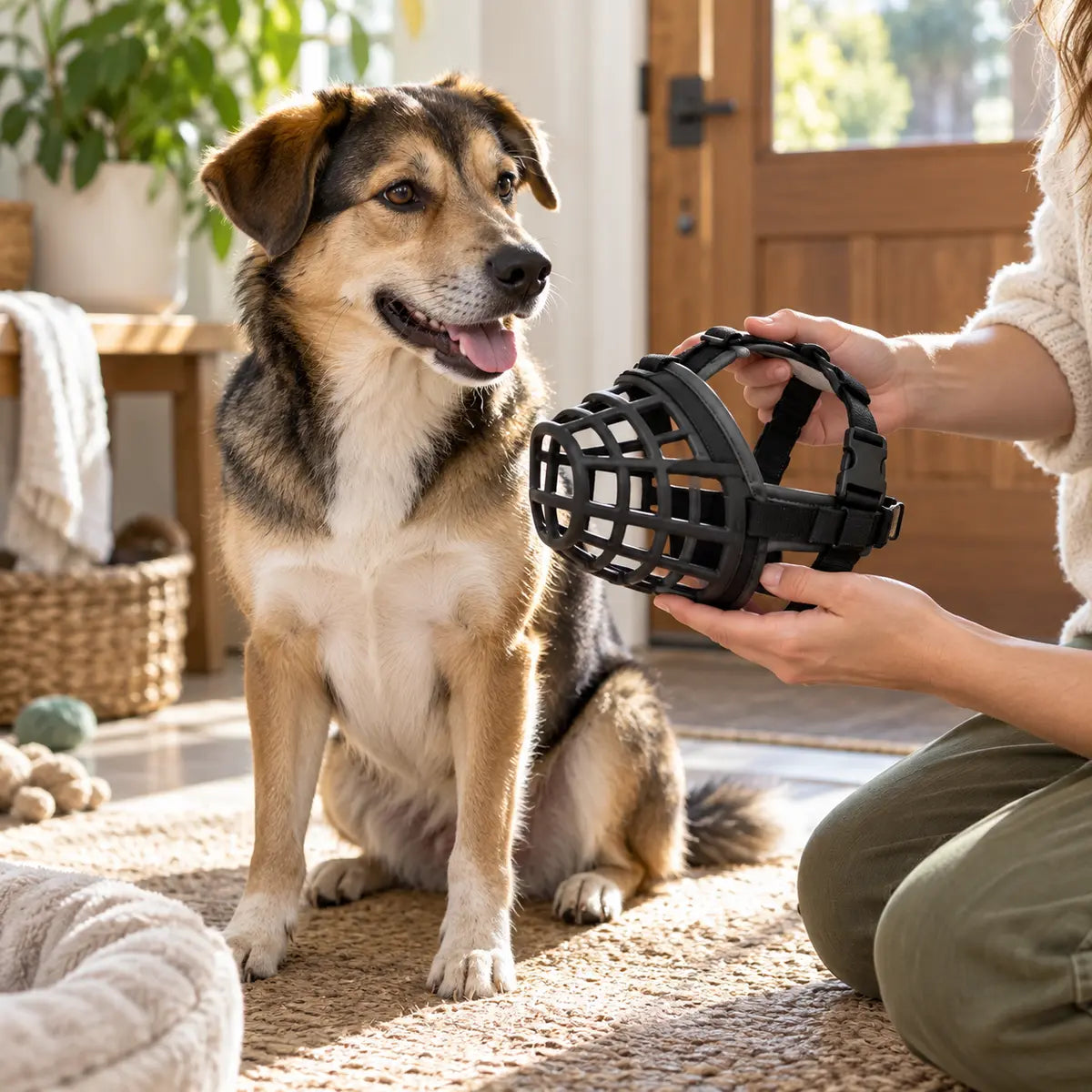 Så väljer du en säker korgmunkorg till hund
