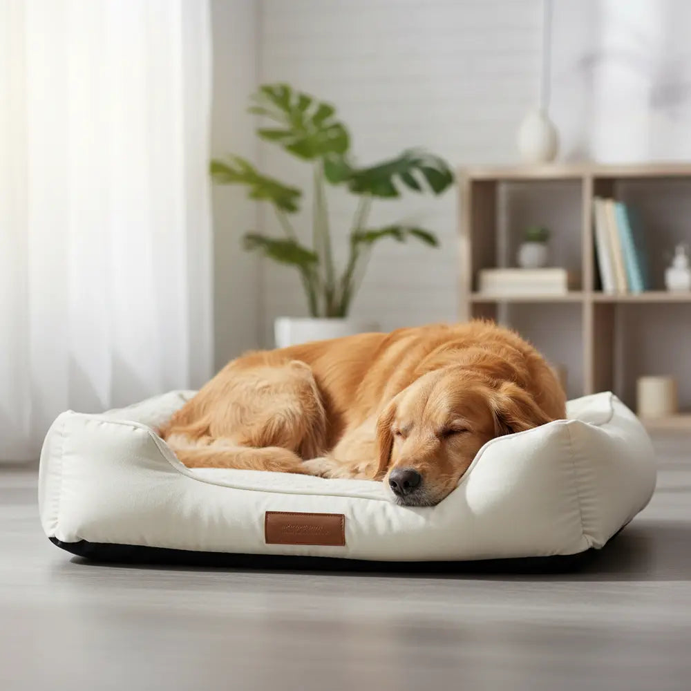 Como lavar camas para cães em espuma viscoelástica e remover odores-Viva Essence Pet