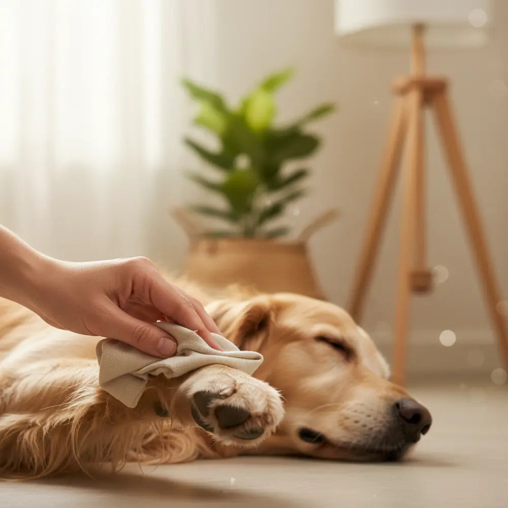 Banho e Cuidados com as Patas do Cão Faça Você Mesmo: Guia Fácil de Tosquia em Casa-Viva Essence Pet