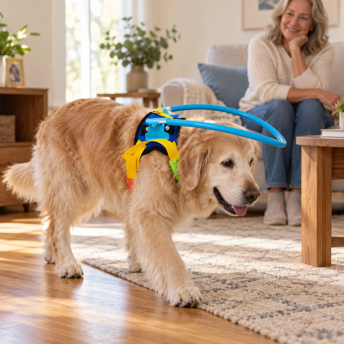 Blind Dog Halo Trial: Build a Calm Indoor Route First