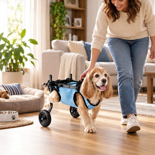 Fauteuil roulant pour chien âgé : dans quels cas un soutien de l’arrière-train peut être utile