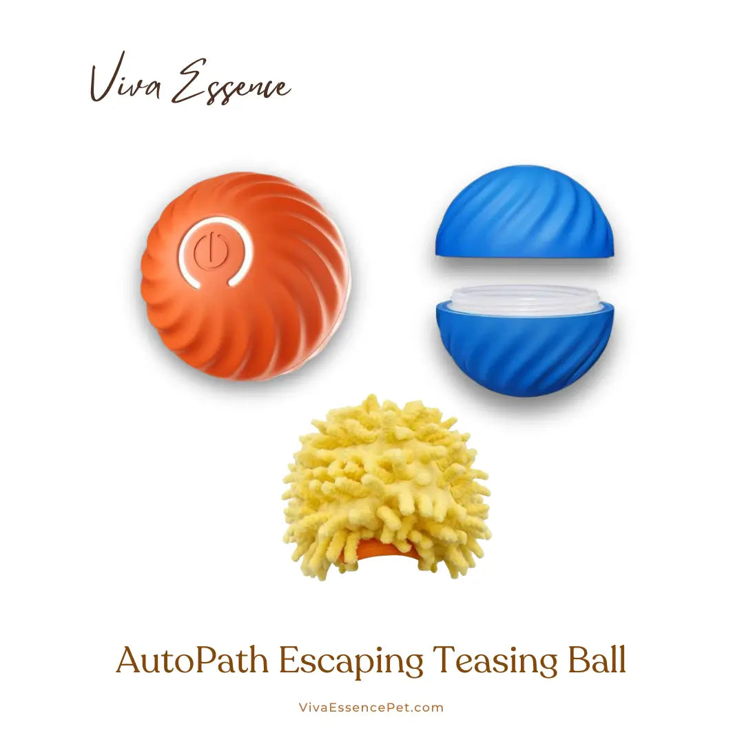 Automated Path Escaping Teasing Ball - Orange Cover + Shell Viva Essence