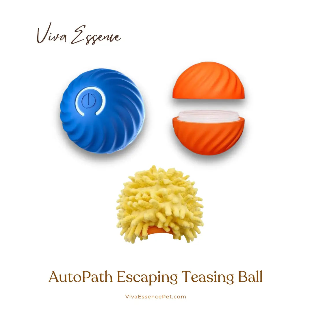 Automated Path Escaping Teasing Ball - Blue Cover + Shell Viva Essence