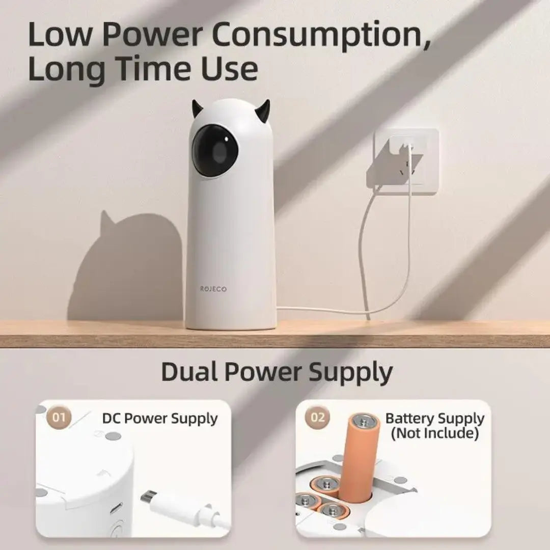 Brinquedo interativo silencioso para gatos com motor quase inaudível, perfeito para donos tranquilos e focados - vivaessencepet