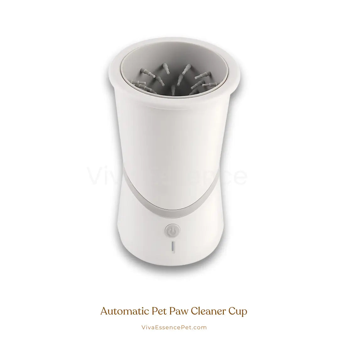 PawPod automatic dog paw cleaner cup for muddy paws after walks - vivaessencepet