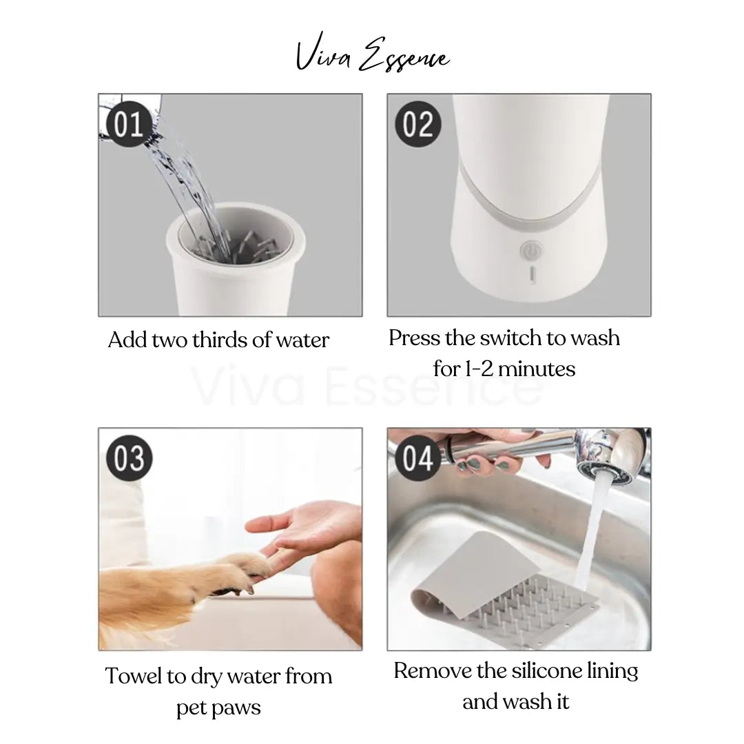 Automatic Pet Paw Cleaner Cup - Viva Essence