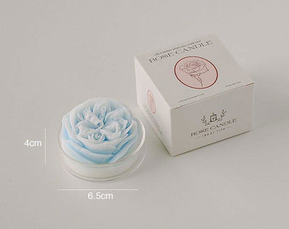 Blossom Whisper Aromatherapy Candle Sets - Rose Candle Blue (Fragrance: Jo Malone) Viva Essence