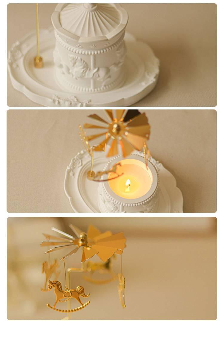 Carousel of Light Decorative Soy Candle - Viva Essence