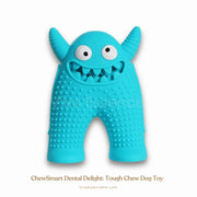 Monster Chew indestructible dental toy for aggressive chewers, showing its durable, non-toxic design - vivaessencepet