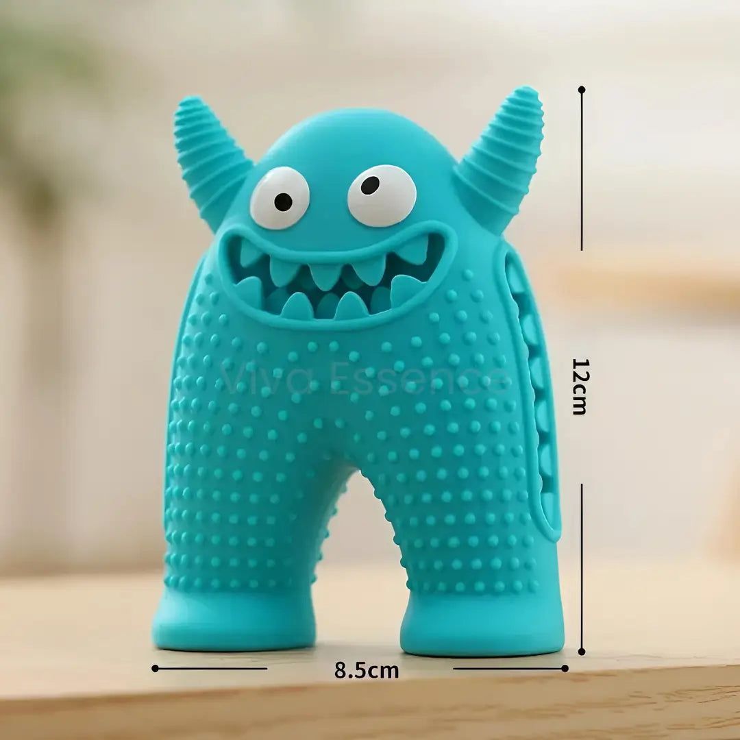 Durable dog toy crafted from 100% safe non-toxic silicone to withstand aggressive chewers safely - vivaessencepet