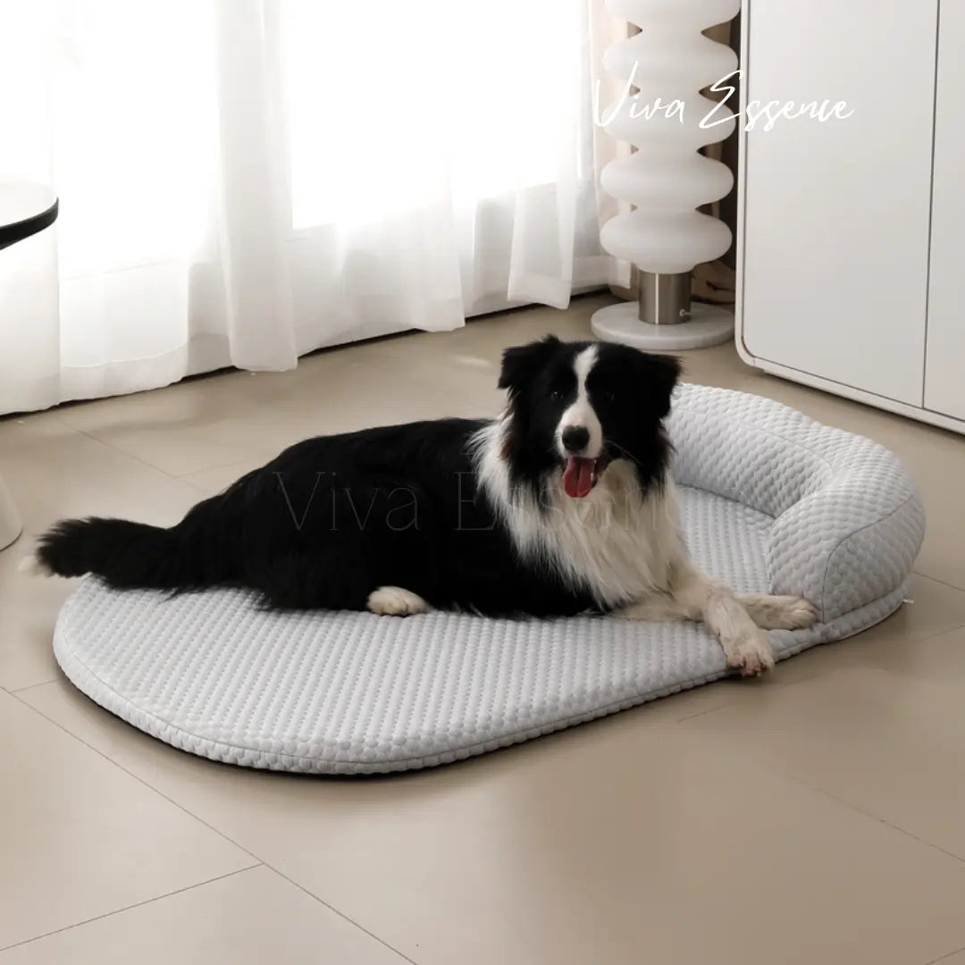 ChillBuddy Pet Cooling Bed: Cool Comfort Deluxe - Grey Viva Essence