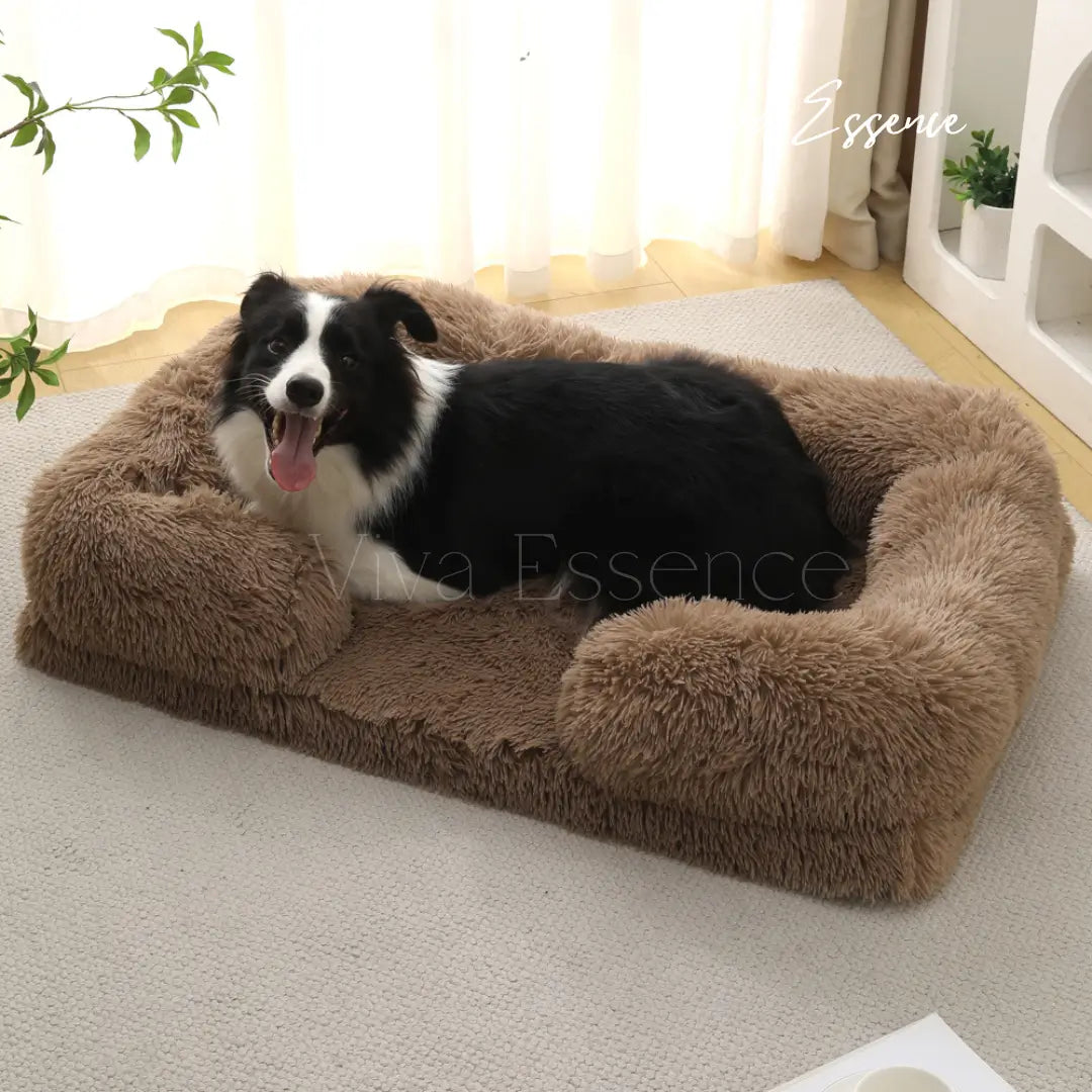 ComfortCradle Dog Bed: Orthopedic Pet Comfort - Viva Essence