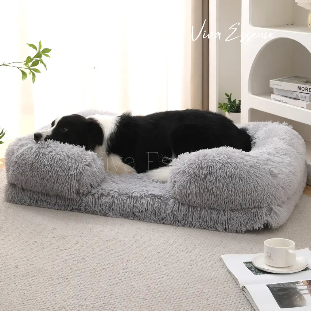 ComfortCradle Dog Bed: Orthopedic Pet Comfort - Viva Essence